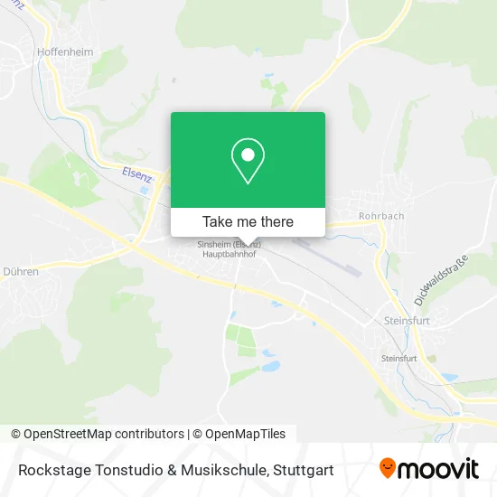 Карта Rockstage Tonstudio & Musikschule