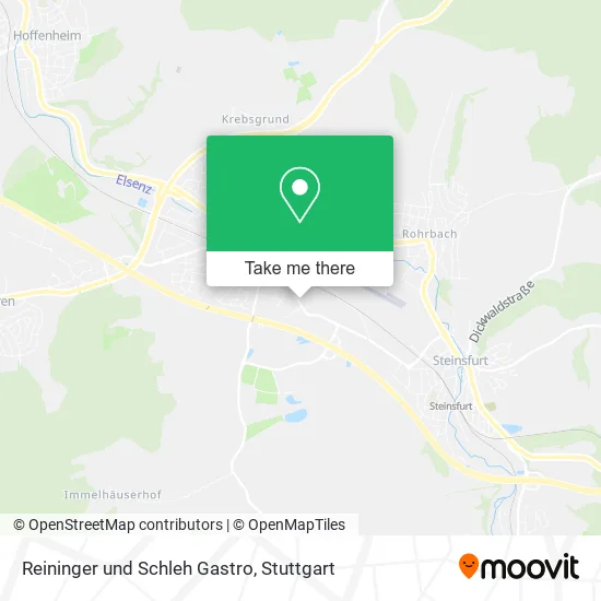 Карта Reininger und Schleh Gastro