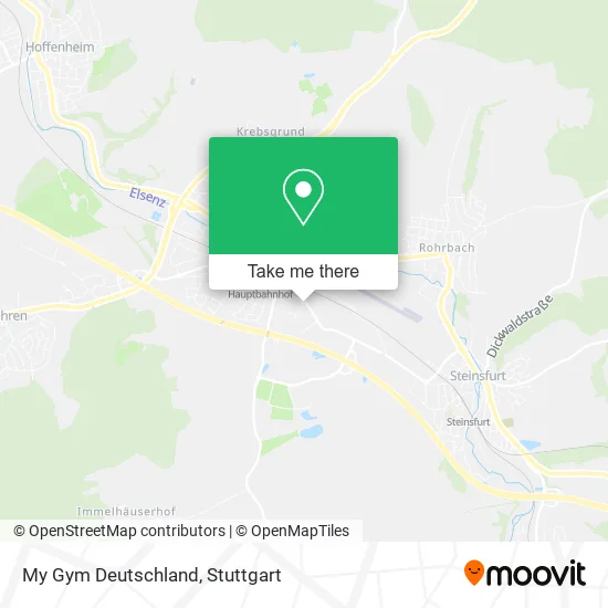 Карта My Gym Deutschland