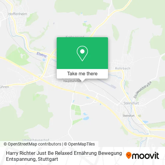 Карта Harry Richter Just Be Relaxed Ernährung Bewegung Entspannung