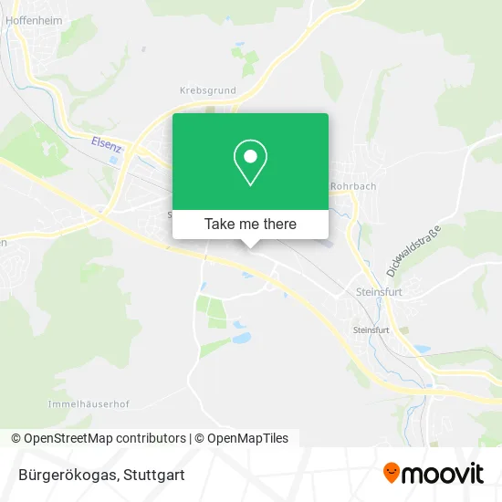 Карта Bürgerökogas