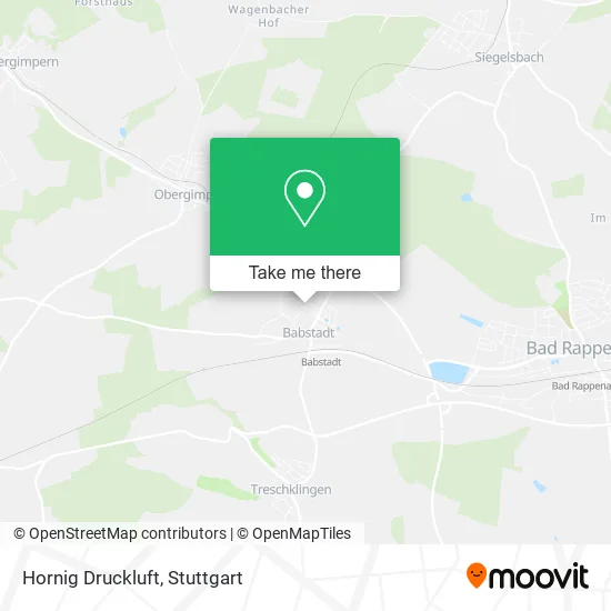 Карта Hornig Druckluft