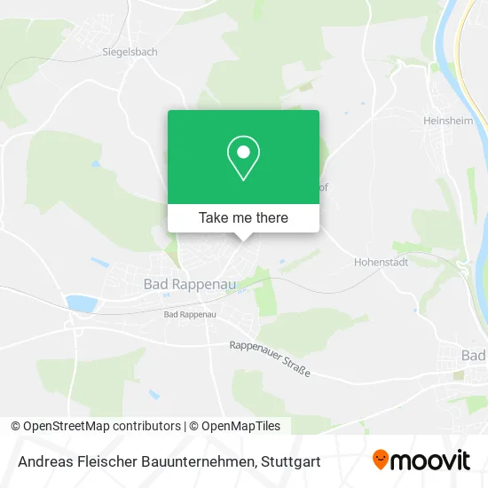 Карта Andreas Fleischer Bauunternehmen