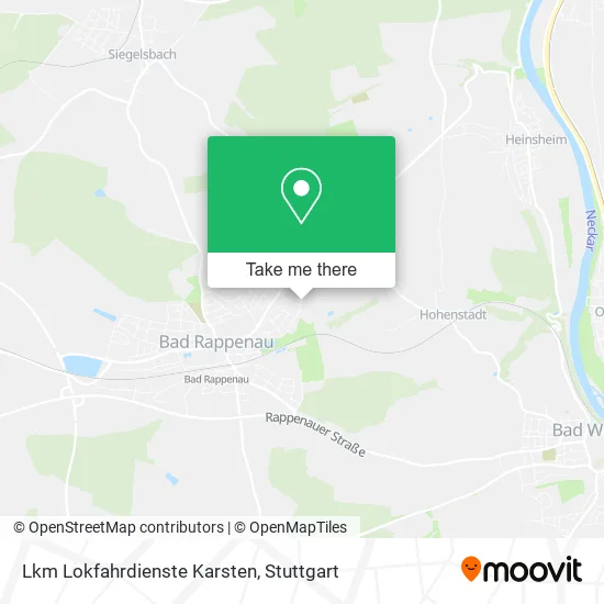Карта Lkm Lokfahrdienste Karsten