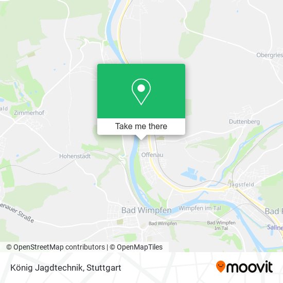 König Jagdtechnik map