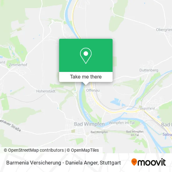Карта Barmenia Versicherung - Daniela Anger