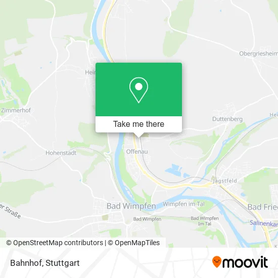 Карта Bahnhof