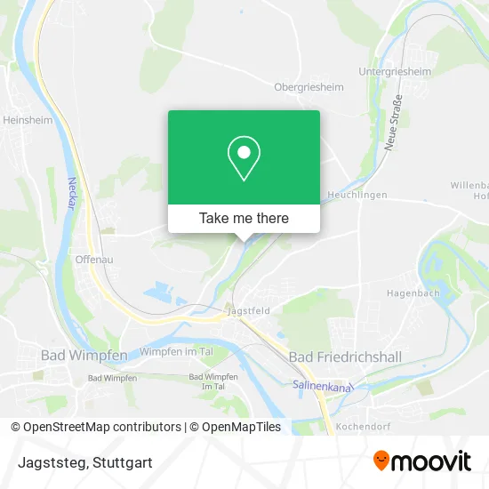 Карта Jagststeg