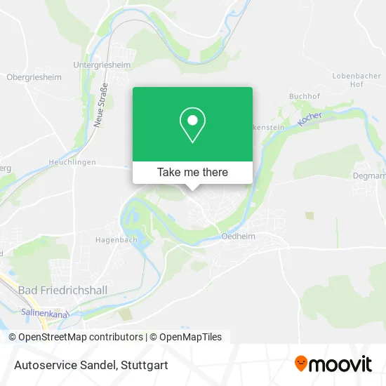 Карта Autoservice Sandel