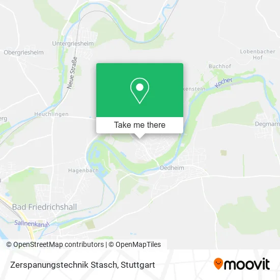 Карта Zerspanungstechnik Stasch
