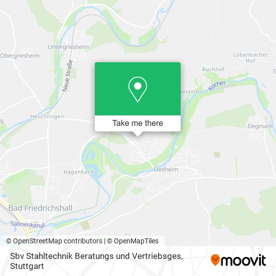 Sbv Stahltechnik Beratungs und Vertriebsges map