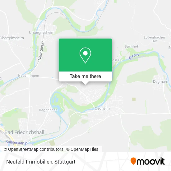 Карта Neufeld Immobilien