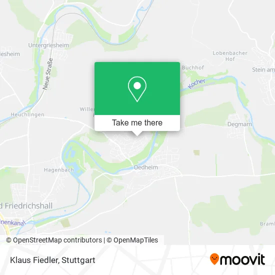 Карта Klaus Fiedler