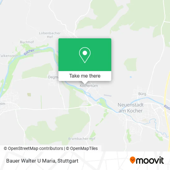 Bauer Walter U Maria map