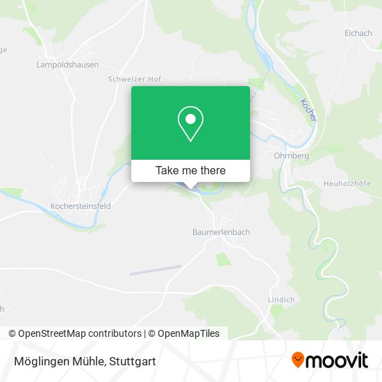 Карта Möglingen Mühle