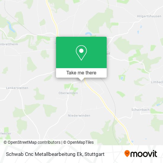 Schwab Cnc Metallbearbeitung Ek map