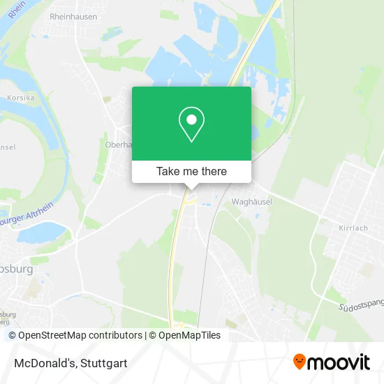 Карта McDonald's