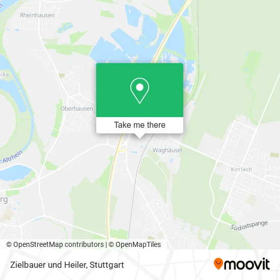 Карта Zielbauer und Heiler