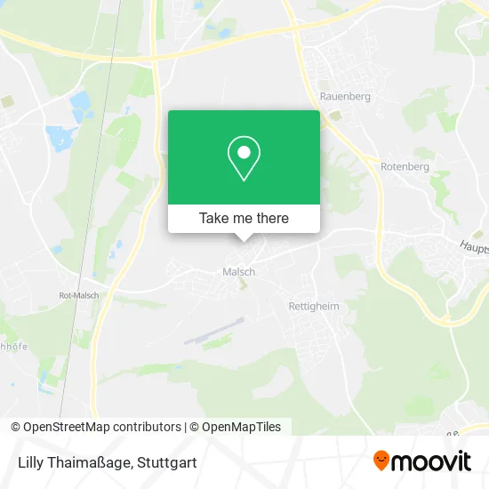 Lilly Thaimaßage map