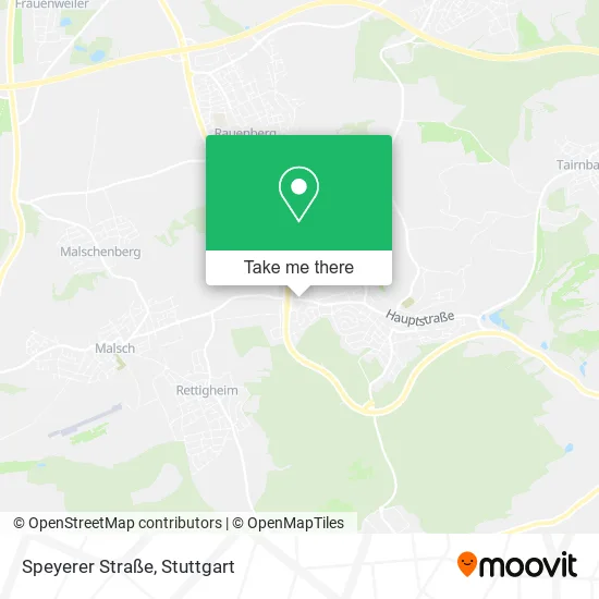 Карта Speyerer Straße