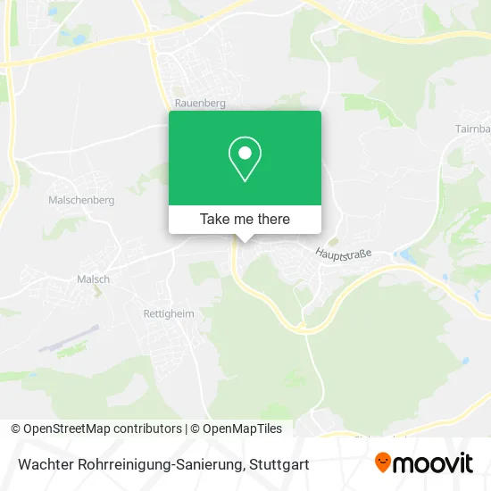 Карта Wachter Rohrreinigung-Sanierung