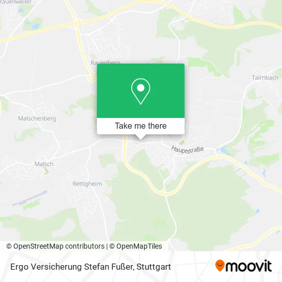 Карта Ergo Versicherung Stefan Fußer