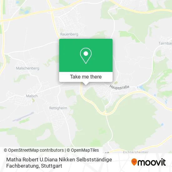 Карта Matha Robert U.Diana Nikken Selbstständige Fachberatung