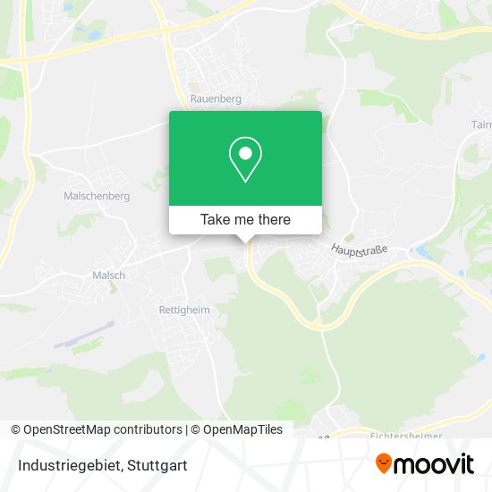Карта Industriegebiet