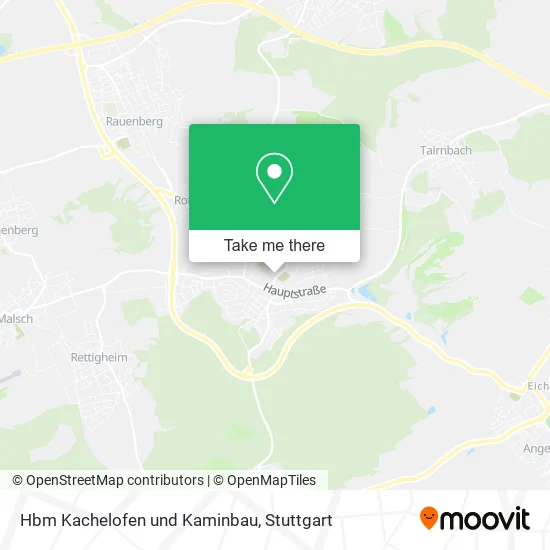 Карта Hbm Kachelofen und Kaminbau