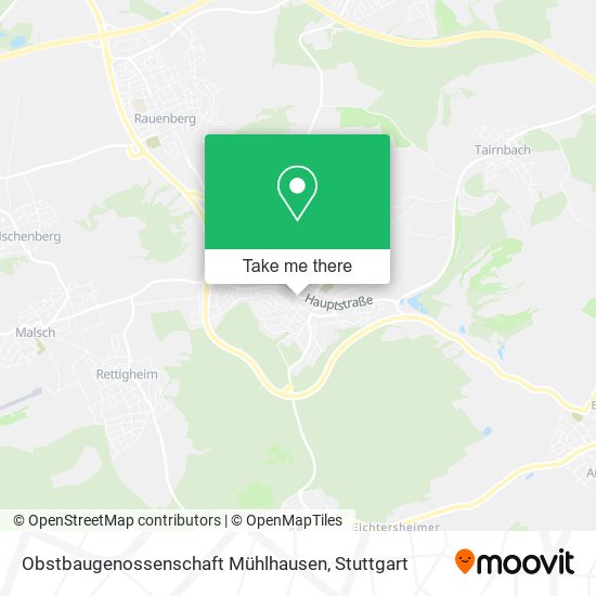 Obstbaugenossenschaft Mühlhausen map