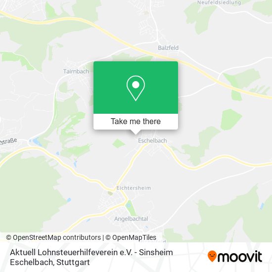 Aktuell Lohnsteuerhilfeverein e.V. - Sinsheim Eschelbach map