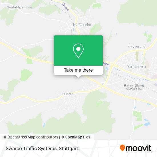Swarco Traffic Systems map