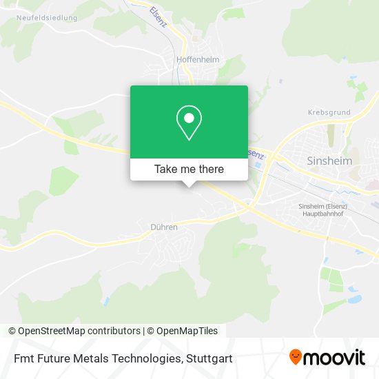 Fmt Future Metals Technologies map