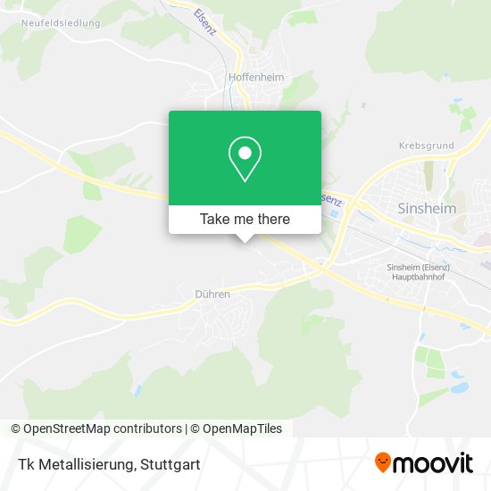 Tk Metallisierung map