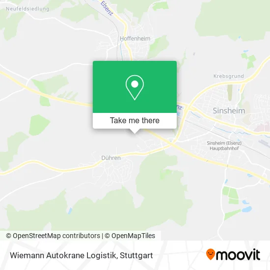 Карта Wiemann Autokrane Logistik