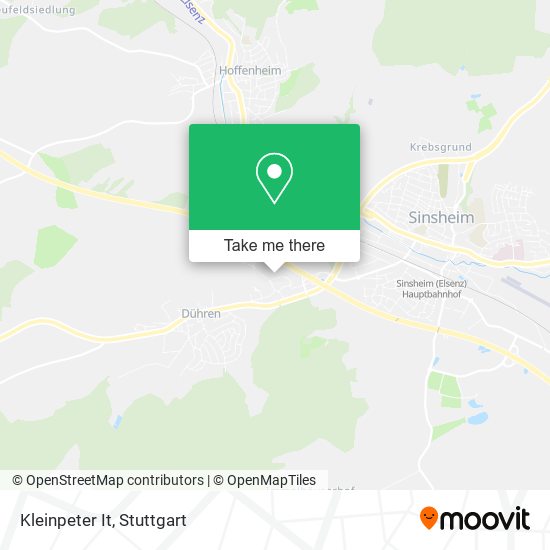 Карта Kleinpeter It