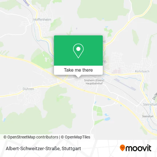Карта Albert-Schweitzer-Straße