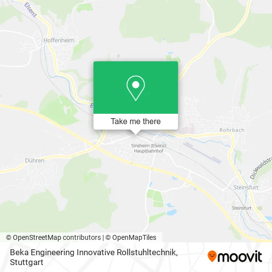 Карта Beka Engineering Innovative Rollstuhltechnik