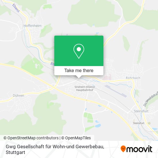 Gwg Gesellschaft für Wohn-und Gewerbebau map