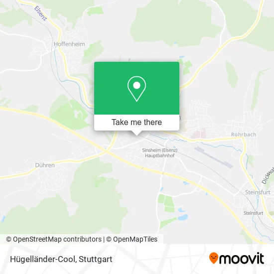 Карта Hügelländer-Cool
