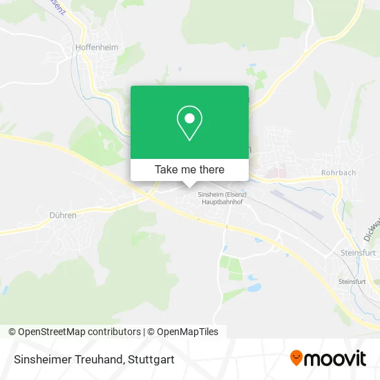 Карта Sinsheimer Treuhand
