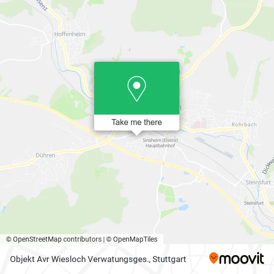 Objekt Avr Wiesloch Verwatungsges. map