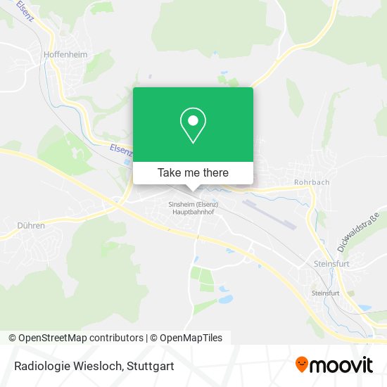 Radiologie Wiesloch map