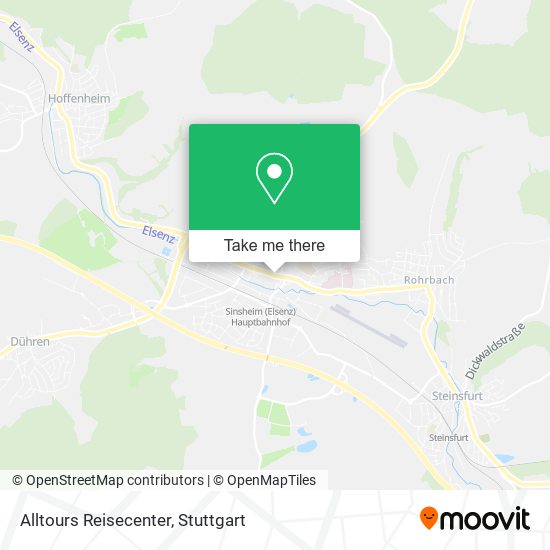 Карта Alltours Reisecenter