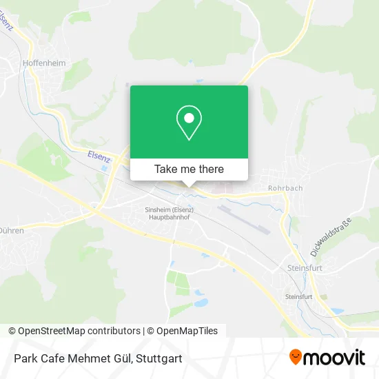 Карта Park Cafe Mehmet Gül