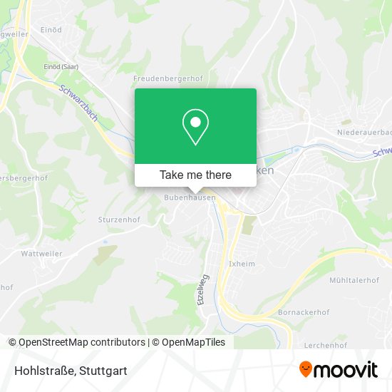Hohlstraße map