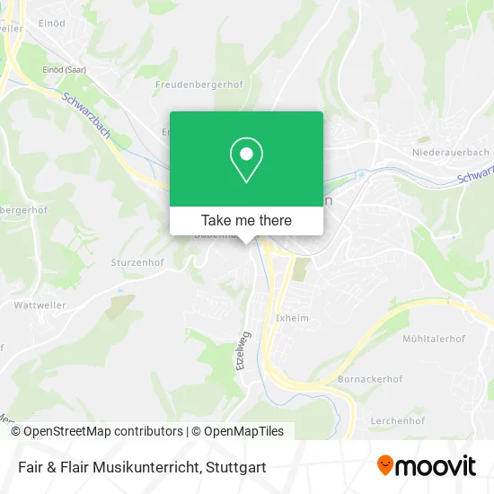 Карта Fair & Flair Musikunterricht