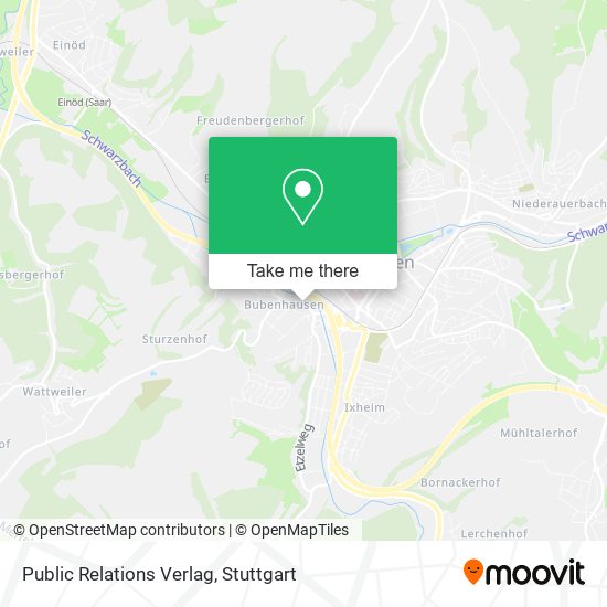 Public Relations Verlag map