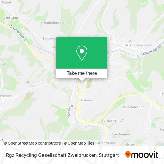 Rgz Recycling Gesellschaft Zweibrücken map