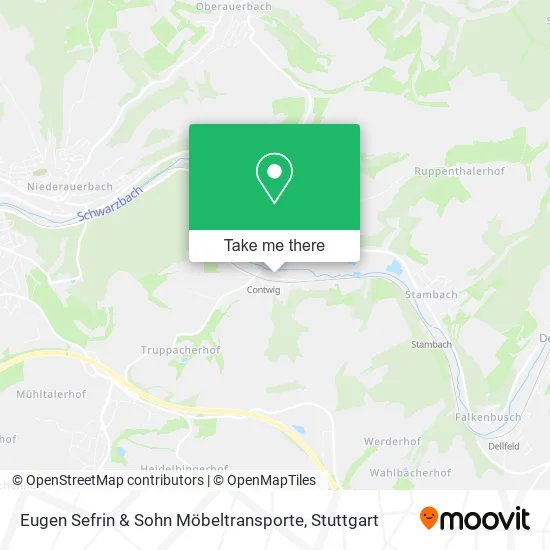 Карта Eugen Sefrin & Sohn Möbeltransporte